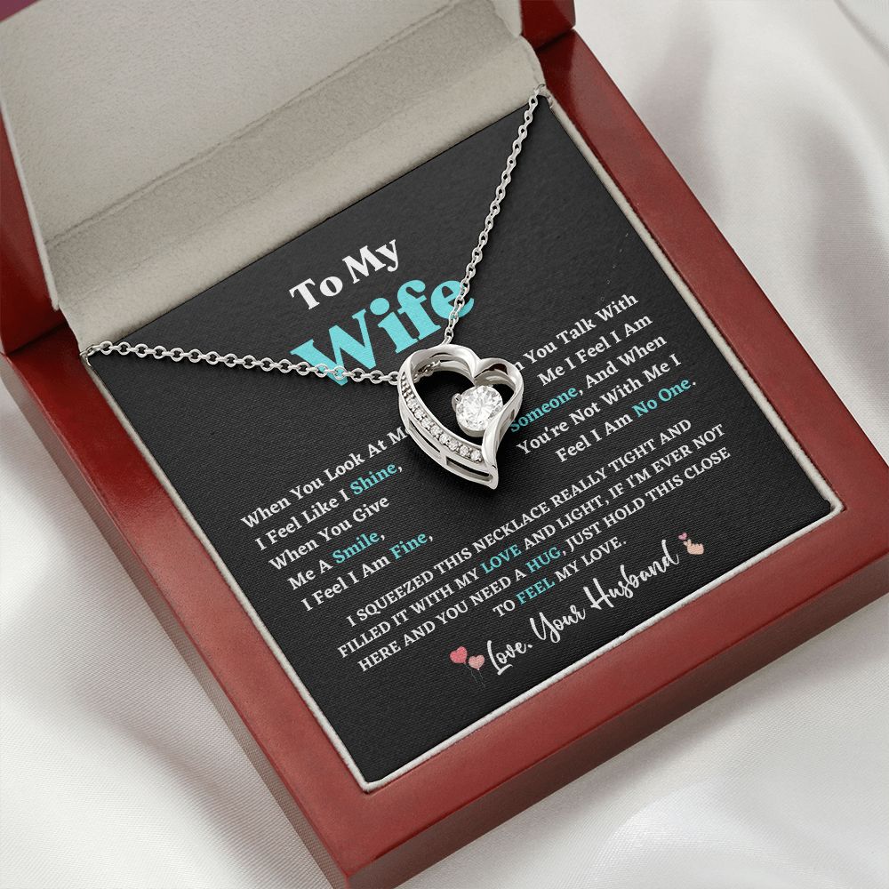To My Wife Necklace From Husband