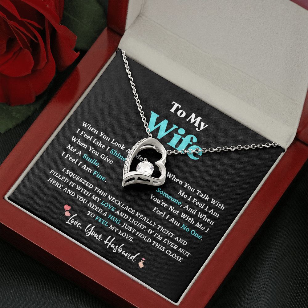 To My Wife Necklace From Husband