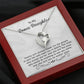 Bonus Daughter Necklace Gift – Family Isn't Always Blood Gift from Stepmom or Stepfather