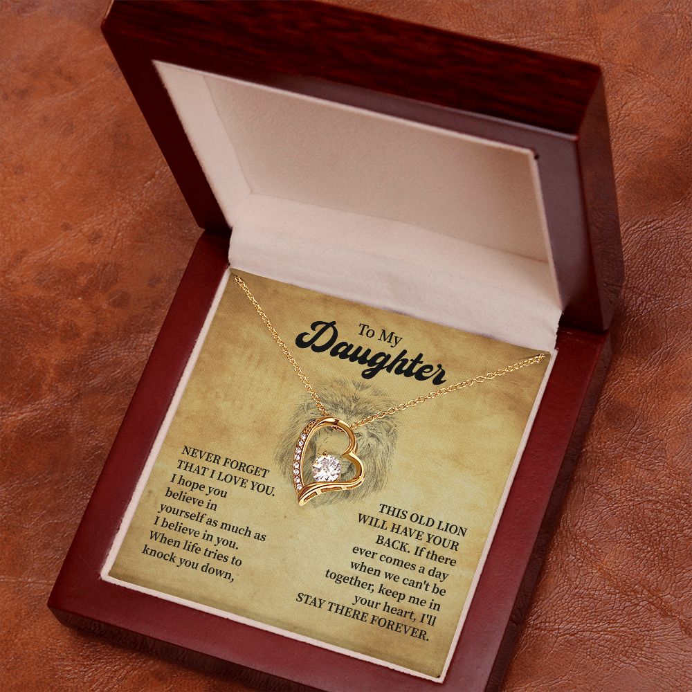 To My Daughter Never Forget That I Love You