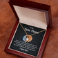 To My Twin Flame My Eyes Understood Who You Necklace Gift