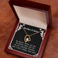 Brother & Sister Heart Necklace Birthday Gift for Sister