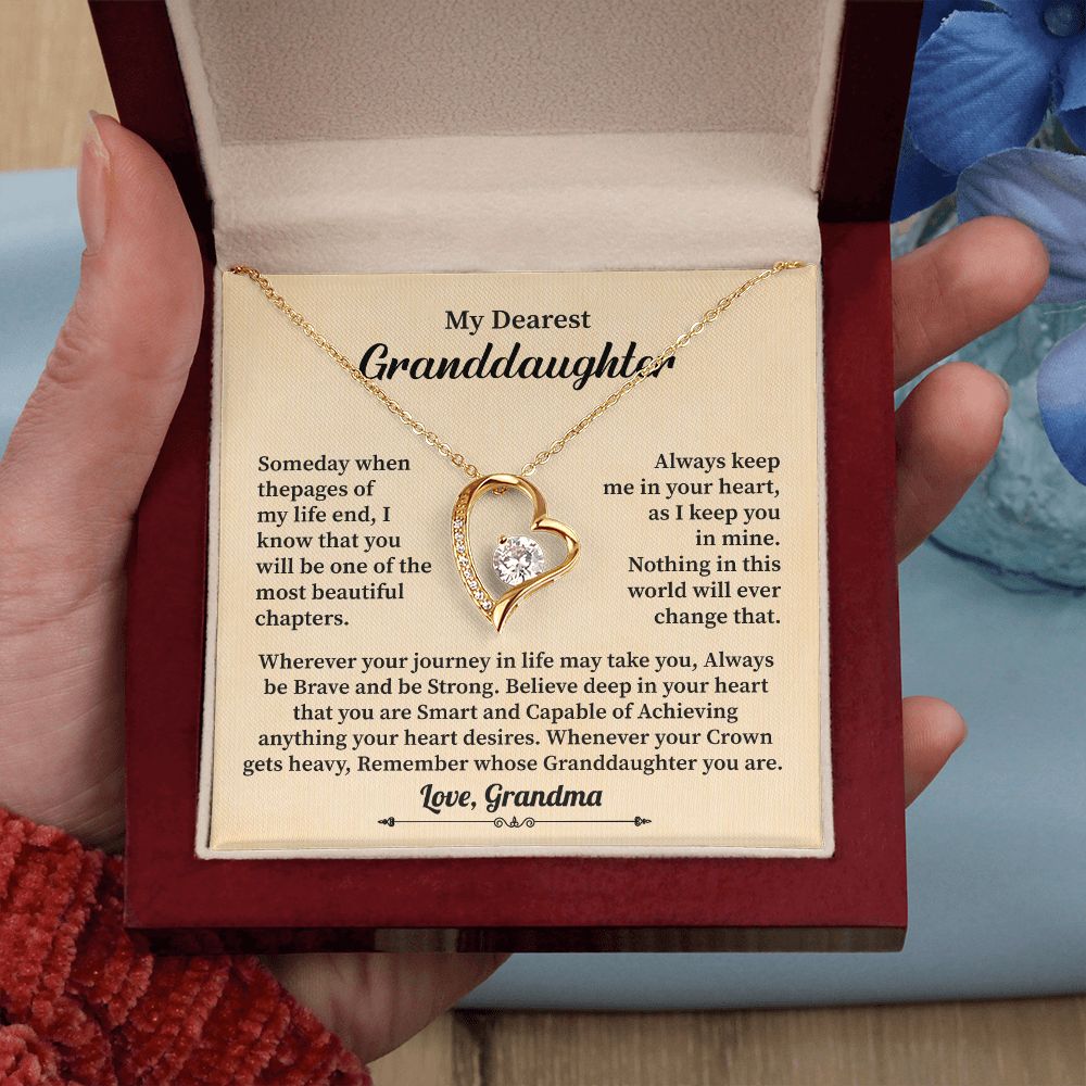 My Dearest Granddaughter I keep You In Mine Love, Grandma