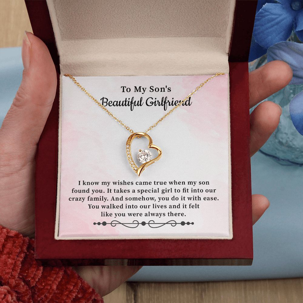 To My Son's Beautiful Girlfriend You Walked Into Our Lives And It Felt Were Always There