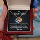 To My Twin Flame My Eyes Understood Who You Necklace Gift