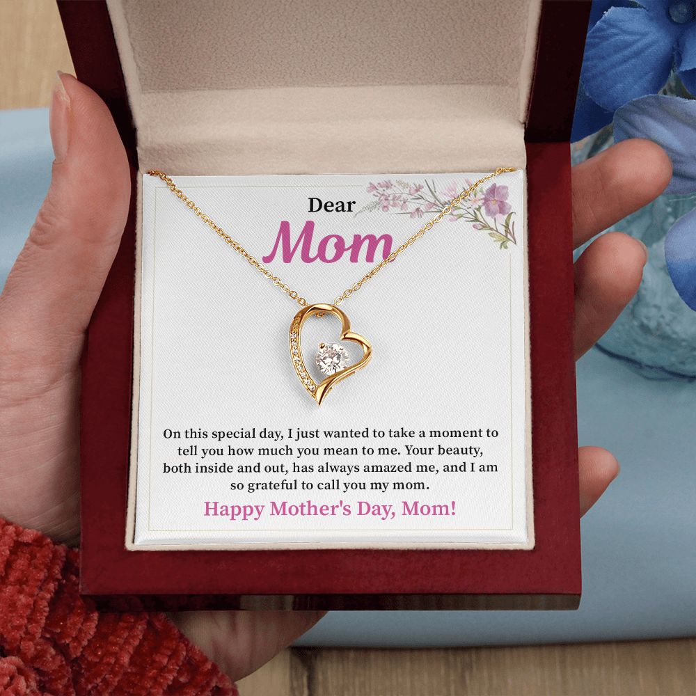 Dear Mom I Am So Grateful To Call You May Mom , Happy Mother's Day, Mom