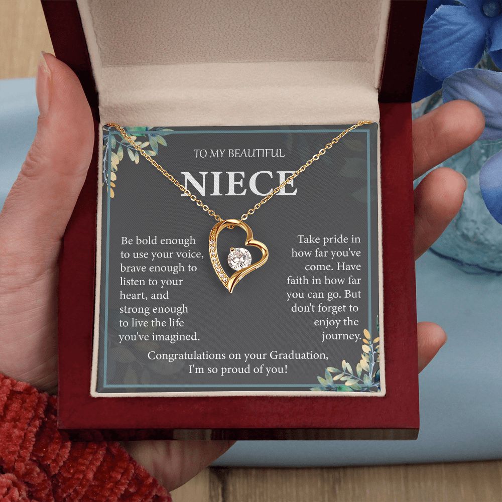 To My Beautiful Niece I'm so Proud