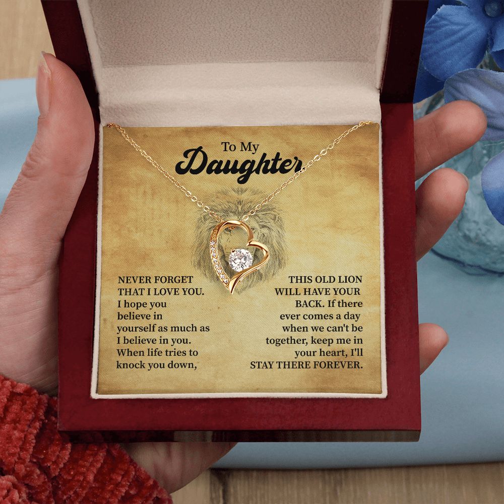 To My Daughter Never Forget That I Love You