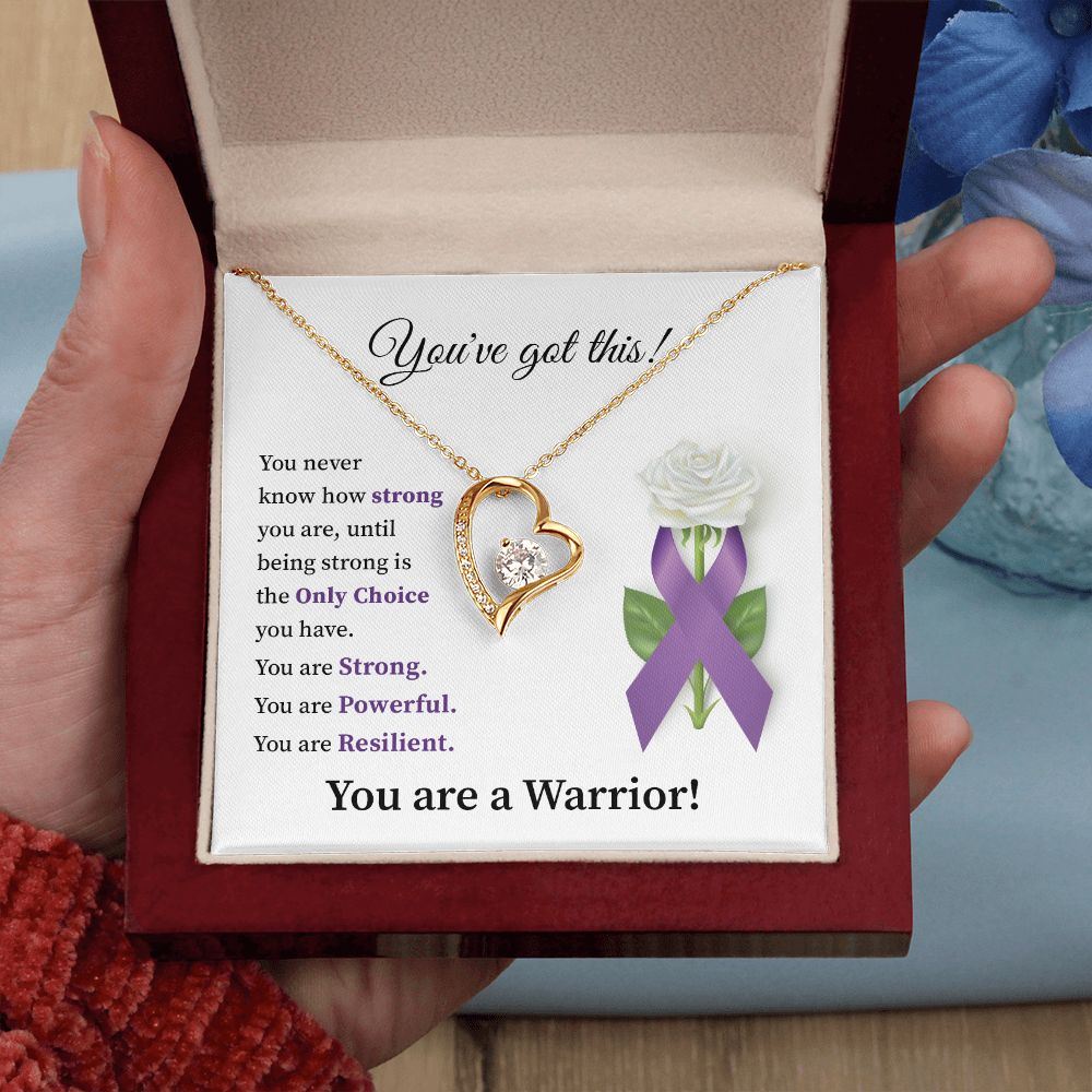 Pancreatic Cancer- Purple Ribbon Awareness