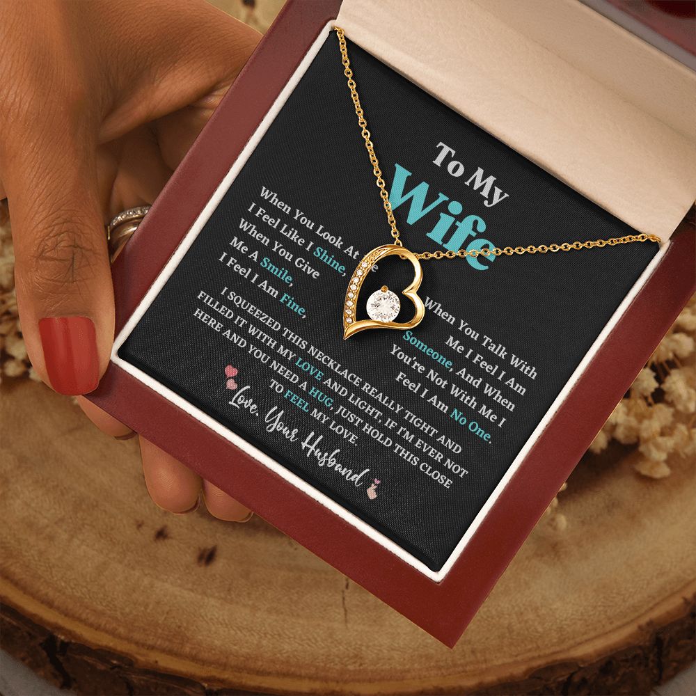 To My Wife Necklace From Husband