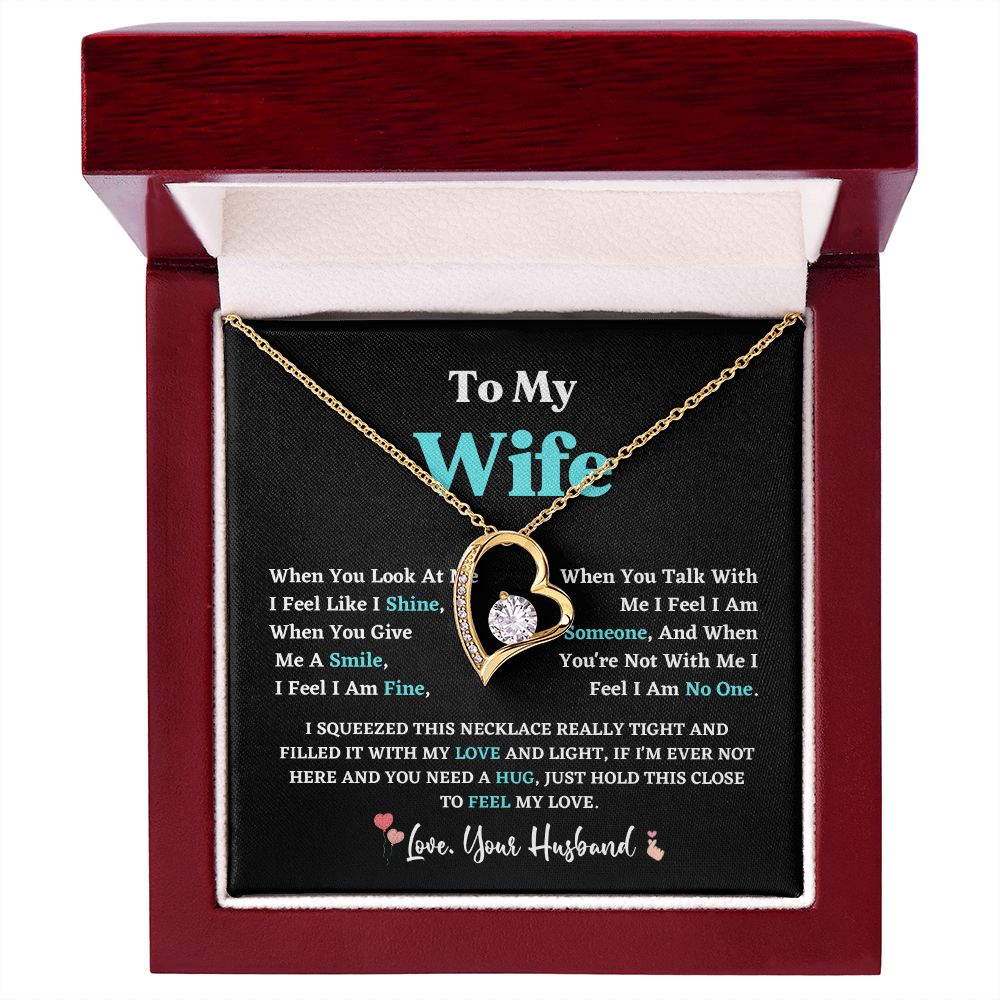 To My Wife Necklace From Husband