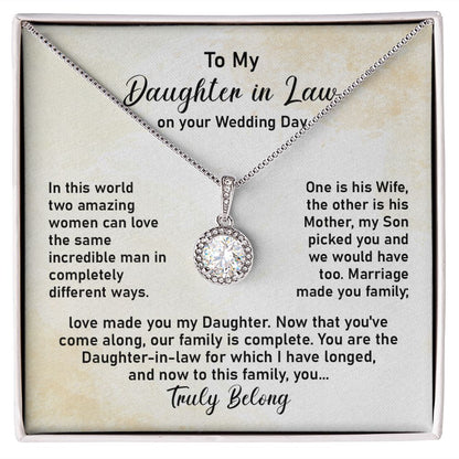 To My Daughter-In-Law My Son Picked You And We Would Have Too