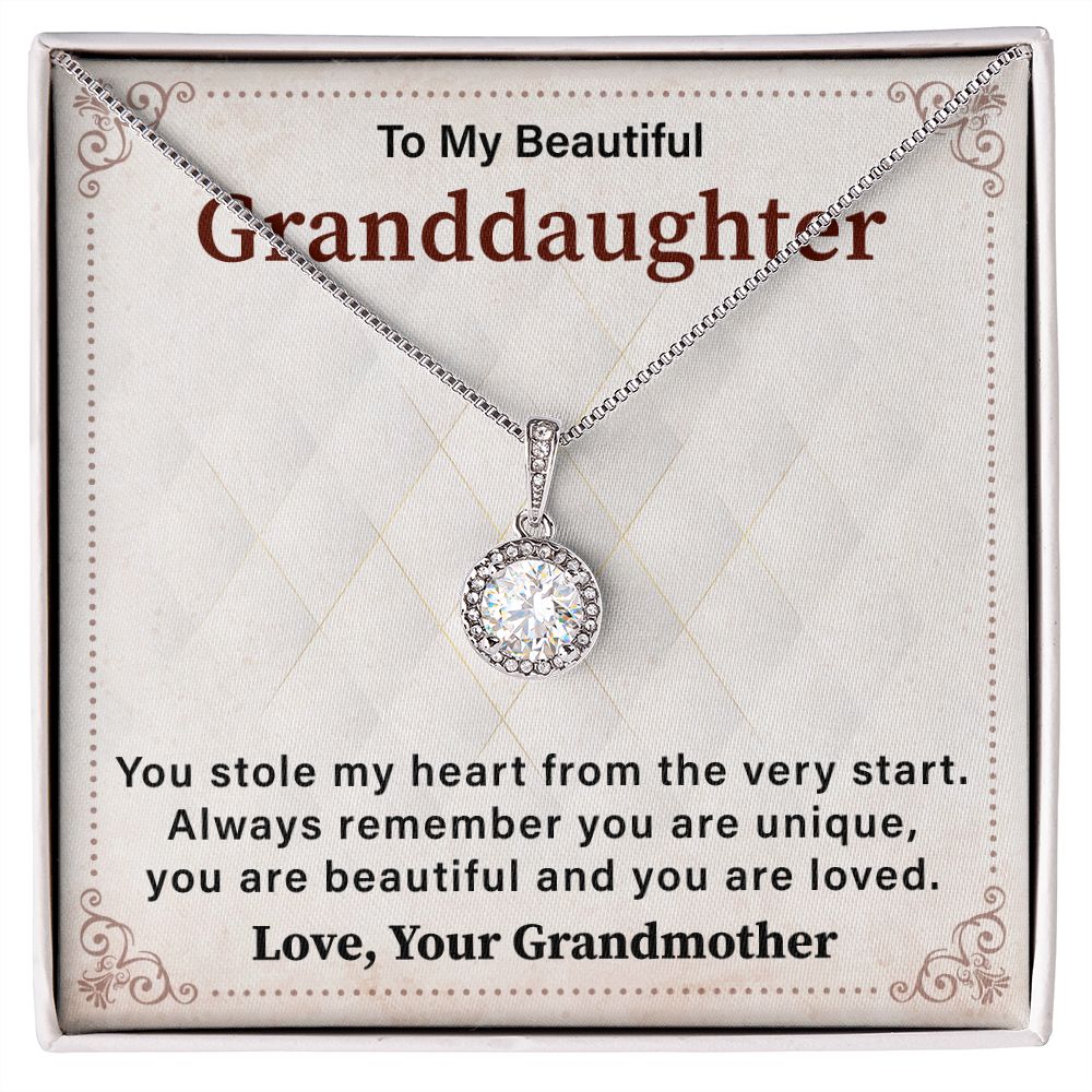 To My Beautiful Granddaughter You Are Beautiful And You Are loved