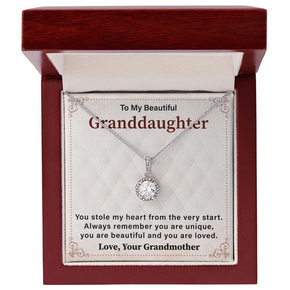 To My Beautiful Granddaughter You Are Beautiful And You Are loved