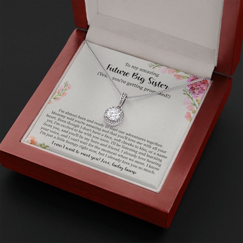 To My Amazing Future Big Sister I Am Almost Here And Ready To Start Our Adventure Together, From Baby Bump