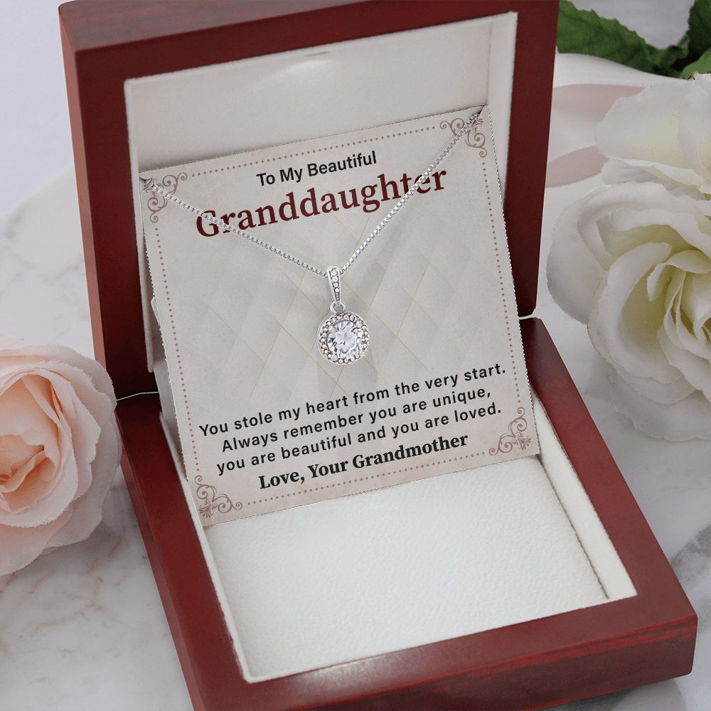 To My Beautiful Granddaughter You Are Beautiful And You Are loved