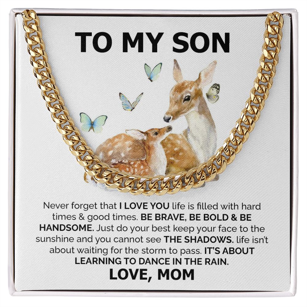To My son  From Mom