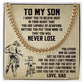 To My Son Win Or Learn love From Dad - Birthday Gifts With Sentimental Message Card