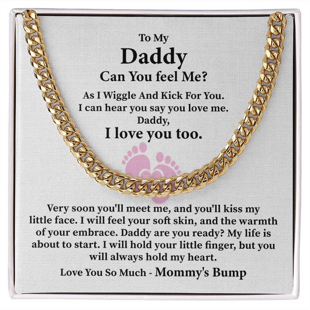 To My Daddy I Will Hold Your Little Finger, But You Will Always Hold My Heart, Love You So Much -Mommy's Bump