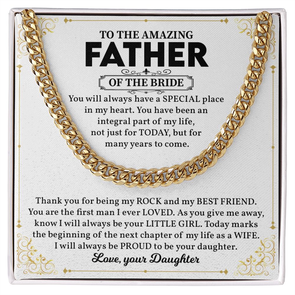 To The Father I Will Always Be Proud To Be Your Daughter. Love, Your Daughter