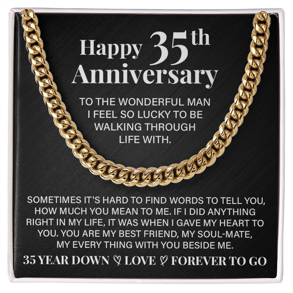 Happy 35th Anniversary To The Wonderful Man I Feel So Lucky To Be Walking Through Life With