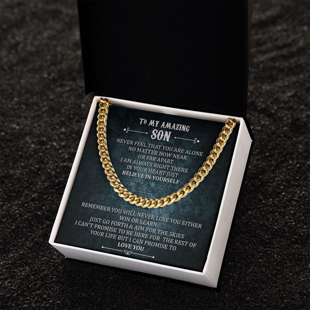 To My Amazing Son Win Or Learn From Dad And Mom Sentimental Gifts With Message Cad