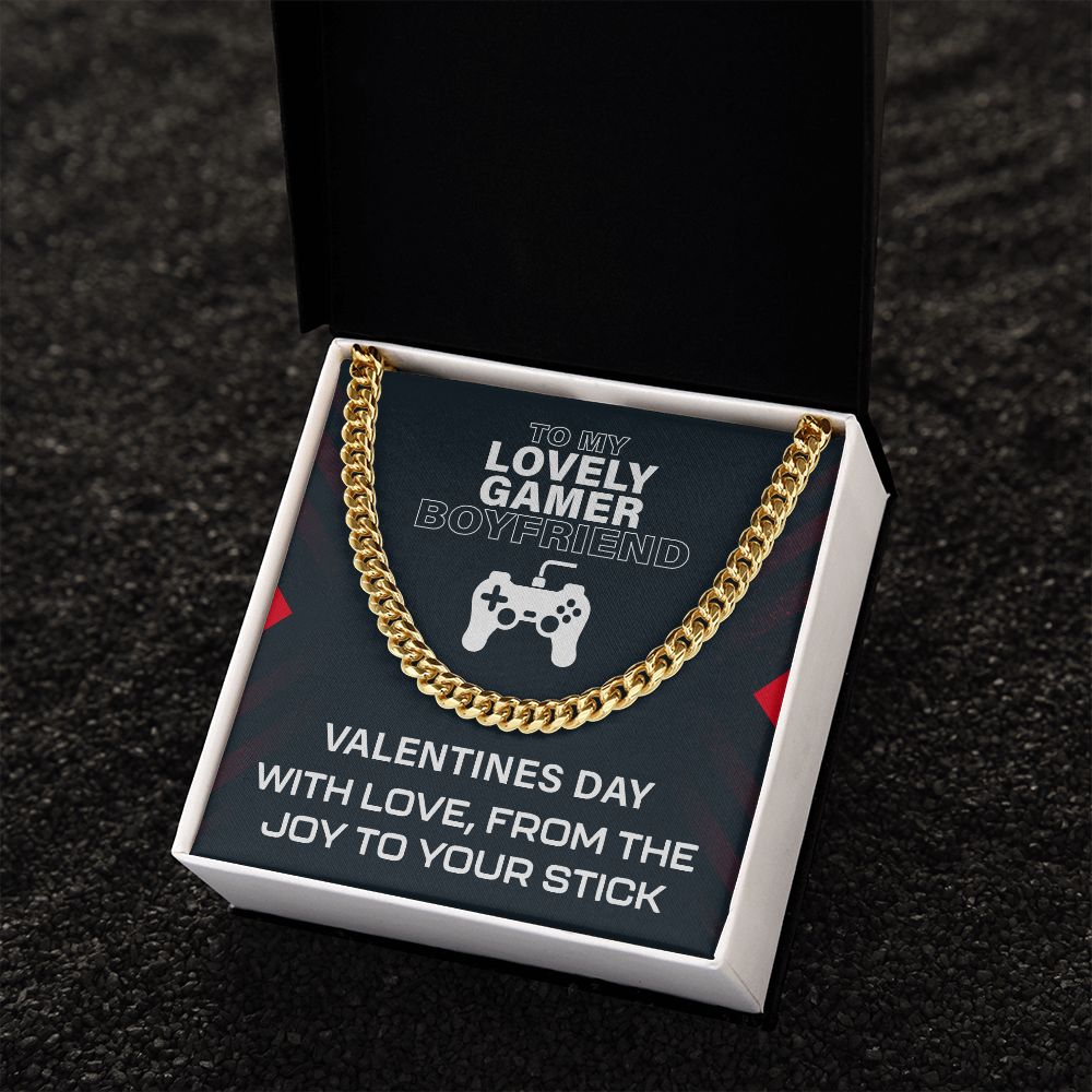 To My Lovely Gamer Valentines Day With love From The Joy To Your Stick