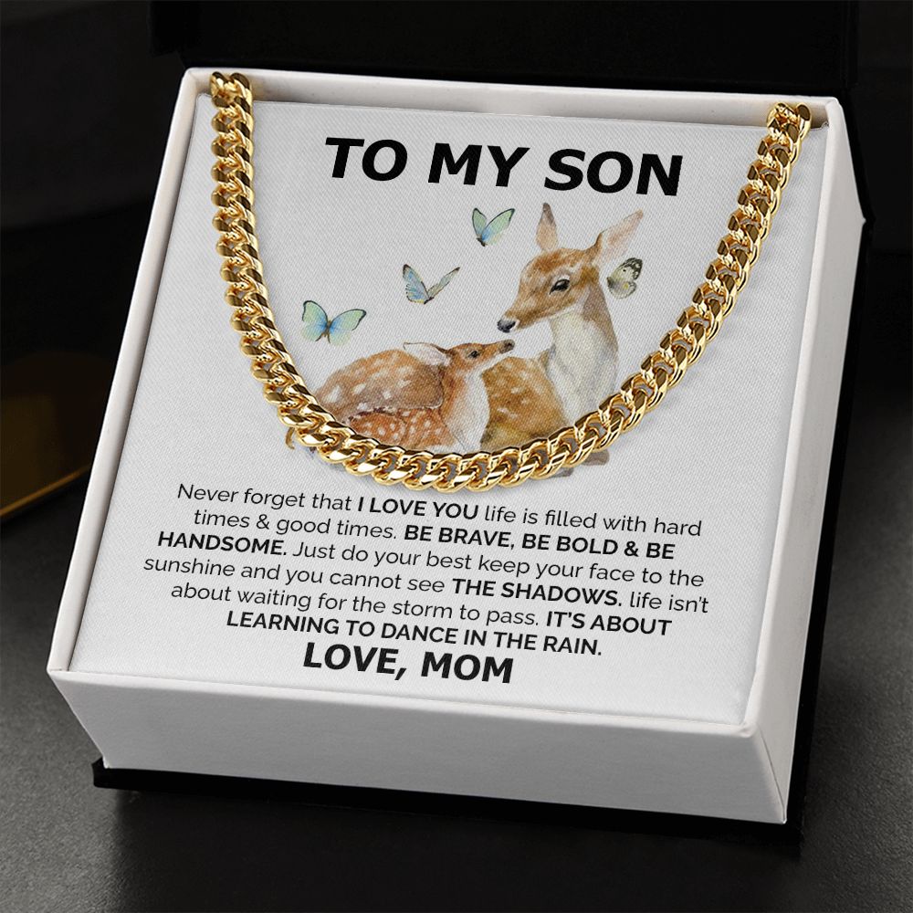 To My son  From Mom