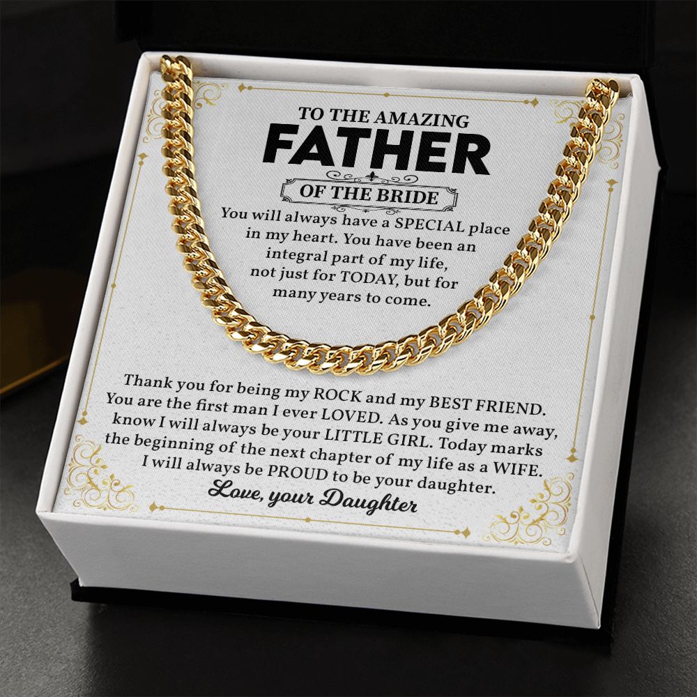 To The Father I Will Always Be Proud To Be Your Daughter. Love, Your Daughter