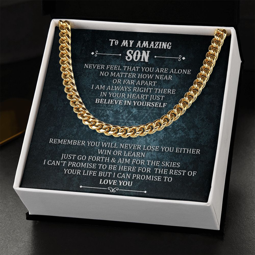 To My Amazing Son Win Or Learn From Dad And Mom Sentimental Gifts With Message Cad