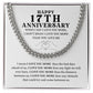 Happy 17th Anniversary When I Say I Love You More