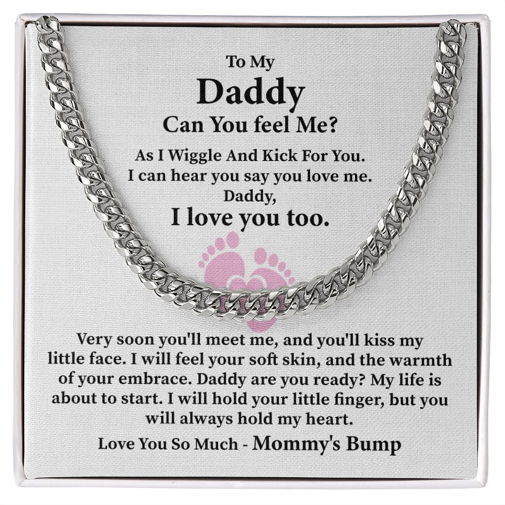 To My Daddy I Will Hold Your Little Finger, But You Will Always Hold My Heart, Love You So Much -Mommy's Bump