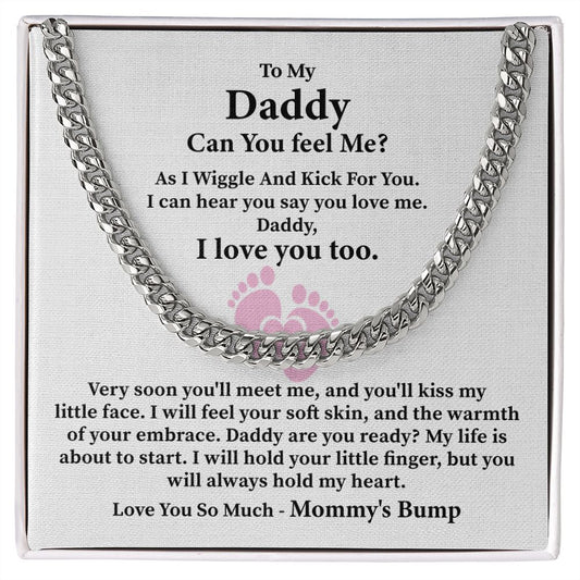 To My Daddy I Will Hold Your Little Finger, But You Will Always Hold My Heart, Love You So Much -Mommy's Bump