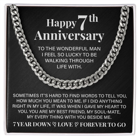 Happy 7th Anniversary To The Wonderful Man I Feel So Lucky To Be Walking Through Life With