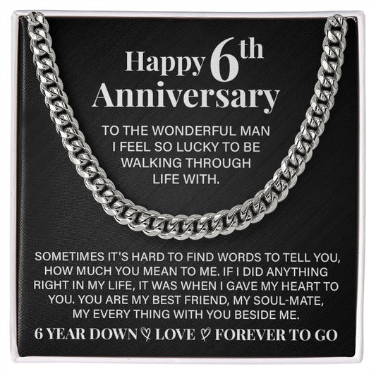 Happy 6th Anniversary To The Wonderful Man I Feel So Lucky To Be Walking Through Life With