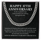 Happy 17th Anniversary To My Man