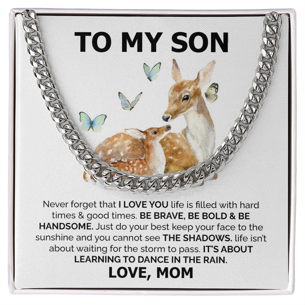 To My son  From Mom