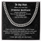Romantic Gift for Boyfriend or Husband from Soulmate with Promise Message