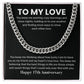 To My Love Happy 17th Anniversary