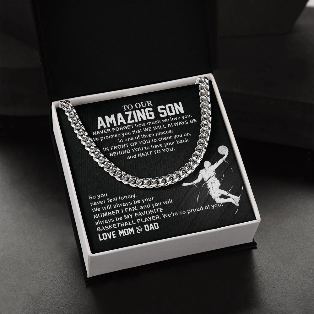 To Our Amazing Son We Are So Pround Of You love Mom & Dad