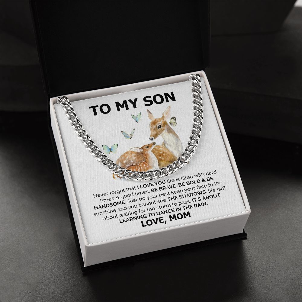 To My son  From Mom