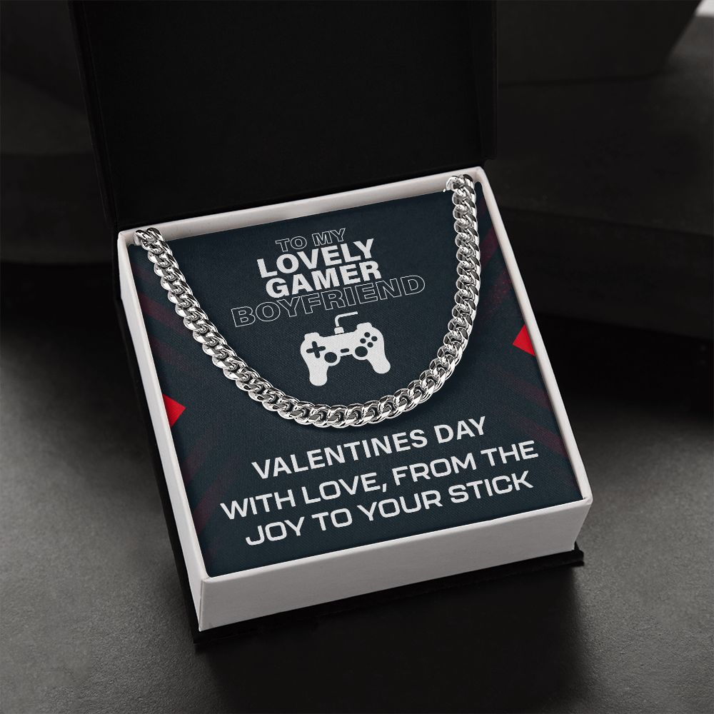 To My Lovely Gamer Valentines Day With love From The Joy To Your Stick