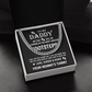 To My Daddy Gift from Unborn Baby – Cuban Chain with Heartfelt Message