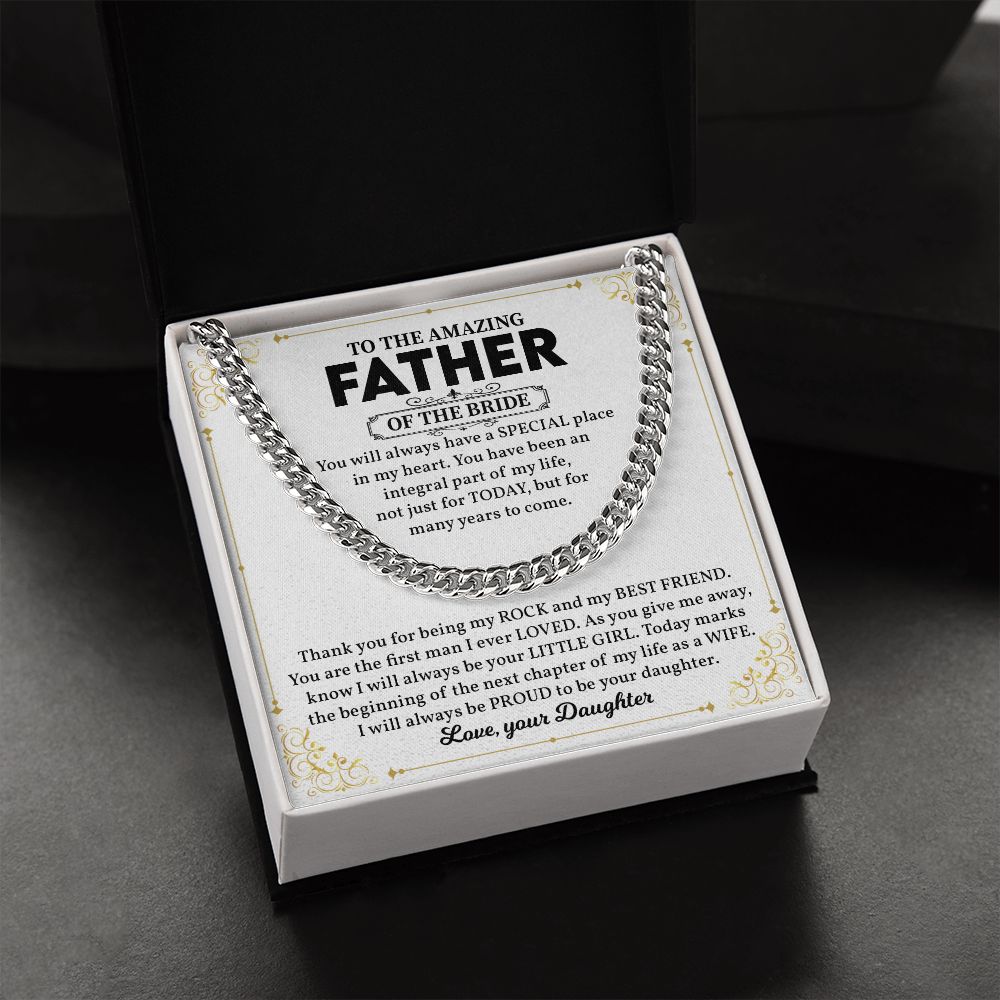 To The Father I Will Always Be Proud To Be Your Daughter. Love, Your Daughter
