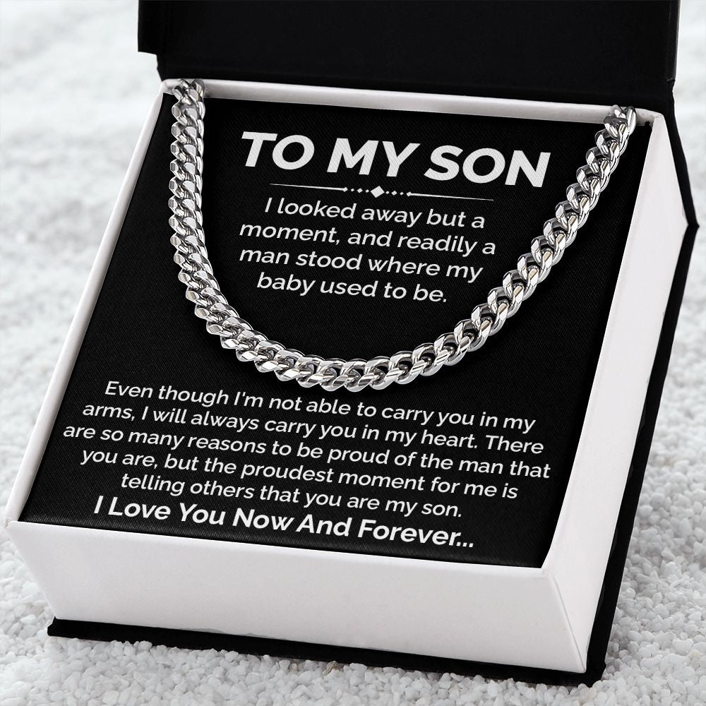 To My Son Even Though I'm Not Able To Carry You In My Arms, I Will Always Carry You In My Heart From Mom