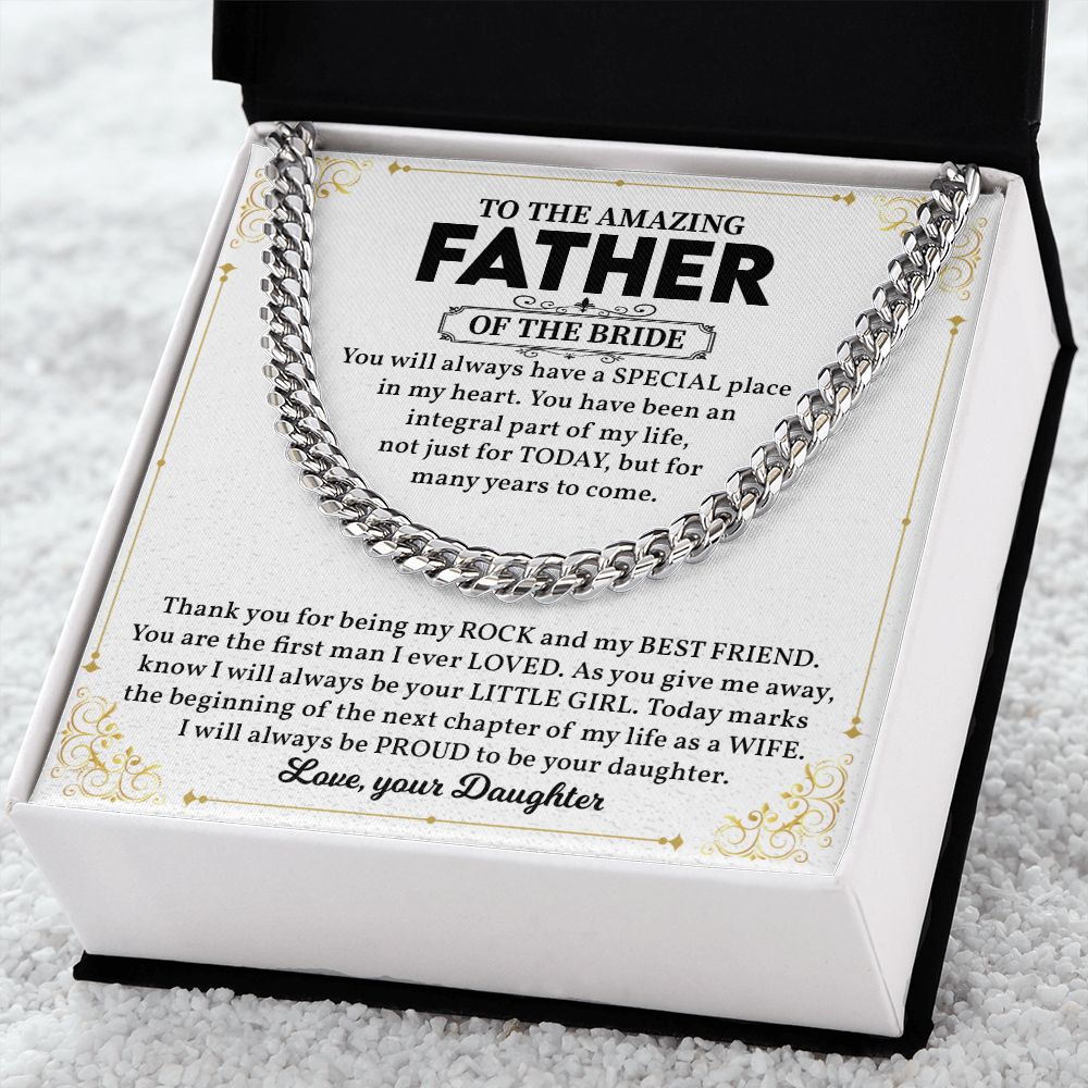 To The Father I Will Always Be Proud To Be Your Daughter. Love, Your Daughter
