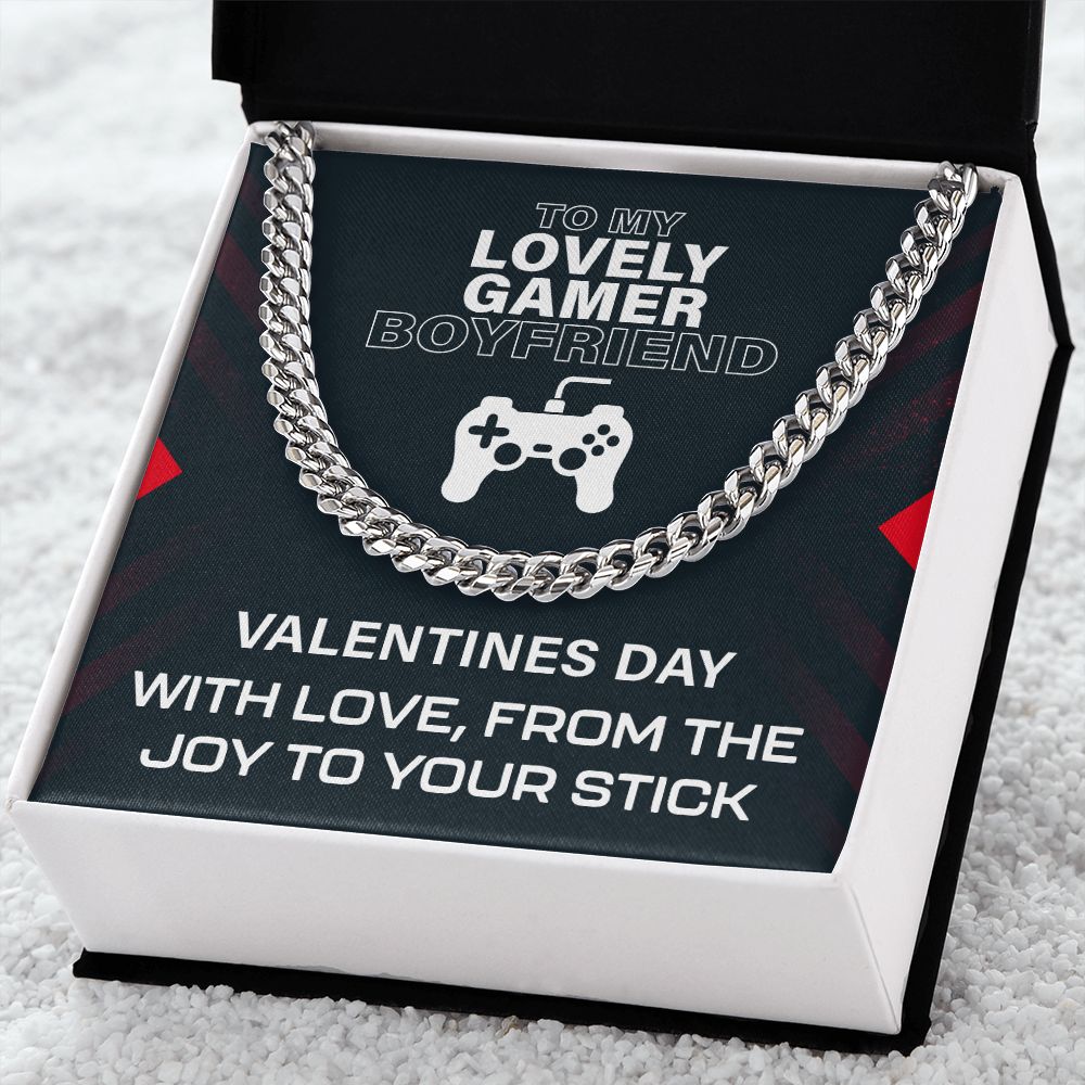 To My Lovely Gamer Valentines Day With love From The Joy To Your Stick