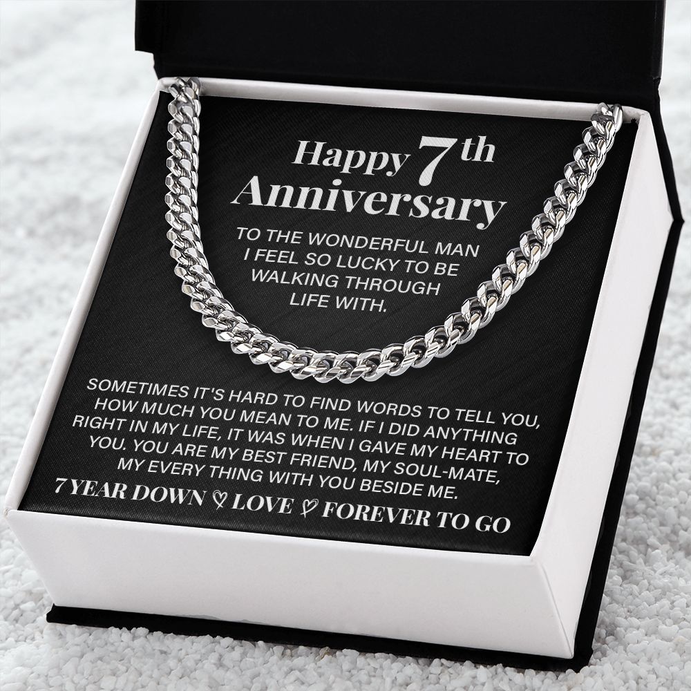 Happy 7th Anniversary To The Wonderful Man I Feel So Lucky To Be Walking Through Life With