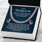 Daddy To Be Necklace Gift From Bump With Message Card