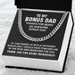 Funny Bonus Dad Gifts - Cuban Chain With Message Card